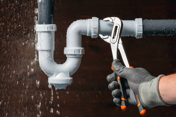 Professional Leak Detection technician working in Newhall, IA